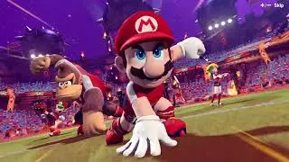Mario Strikers Battle League Online - 100% Walkthrough Part 1 Gameplay - Strikers Club & Mario