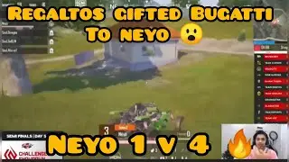 NEYOO 1 V 4 OG 🔥#soul#bgmi#upthrust#og #godlike#jonathangaming#neyo#goblin #paraboy#reagaltos#mortal