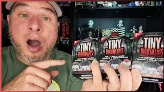 Распаковка коллекционной фигурки Tiny Nightmares Terrif-eyes в закрытой коробке