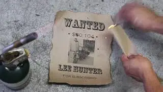 How to make a wanted poster or treasure map.