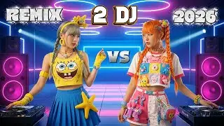 🔥 EDM REMIXES Club Banger 2025, 2 Korean Dj Beautiful Girl MIX Music for Dance & Bass Boosted 🔥 #dj