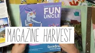 Magazine Harvest- let’s cut it up!