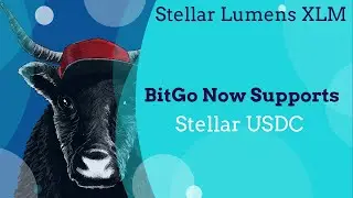 Stellar Lumens XLM News: BitGo Now Supports Stellar USDC