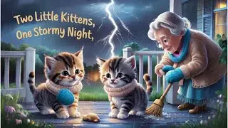 🎵 Two Little Kittens 🎵🐱😻🐾#learningsongs #kidseducation #earlylearning #childrenssingalong