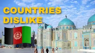 🇦🇫 Top 10 Countries that Hate 😠 Afghanistan | Includes USA France & Germany | Yellowstats 🇦🇫