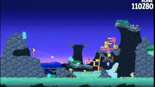 Mighty Eagle 100% Angry Birds Rio Rocket Rumble 14 Прохождение Могучий Орёл 100%