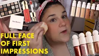 Honest First Impressions Of RARE Beauty! *and natasha denona lol*