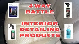 DIY DETAIL All Clean vs. Interior Clean & Protect vs. Gyeon Interior vs. P&S Interior Express