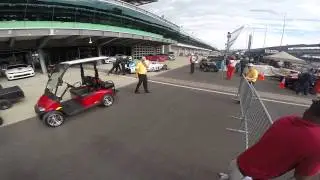 TUDOR Championship Prototype leaving race @ Indianapolis