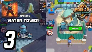 BUILD A WATER TOWER ✅ LOST PRISON SHELTER SURVIVAL (PART 3)