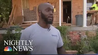 Baltimore Program Aims To Help Communities By Salvaging Wood From Vacant Homes | NBC Nightly News