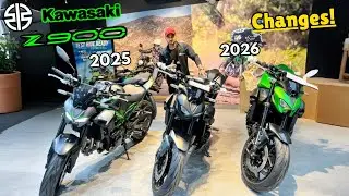 Kawasaki Z900 2026 Update - FullComparison with 2025!
