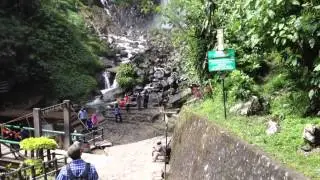 Grojogan sewu waterfall