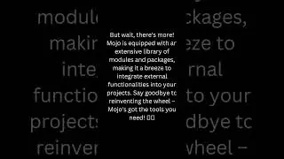 What is mojo? || #programming #shorts #viral #coding