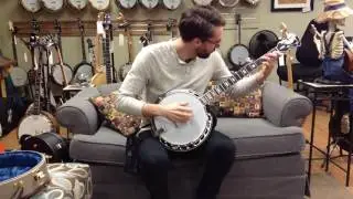 Wes Corbett plays his Hawthorn RB-7 style maple top tension banjo