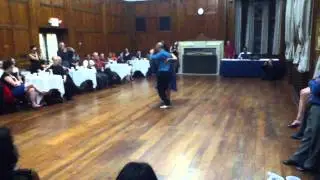 Javier Antar & Kara Wenham Perform a Milonga at the U. of Michigan Fall Tango Workshops 2012