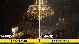 Resident Evil Village - ULTRA 1440p RTX on VS RTX Off - Performance Test - RTX 2070