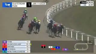 Gulfstream Park January 11, 2026 Race 1