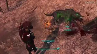 Fallout 4 Xbox 1 Tiny NPC glitch
