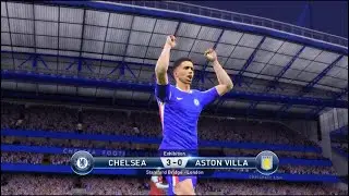 PES 16 New (English Premier League) Chelsea 3-0 Aston Villa (Saturday 12-27-25)
