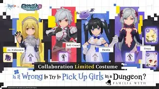 Ragnarok M Classic - Upcoming Anime DanMachi Collaboration