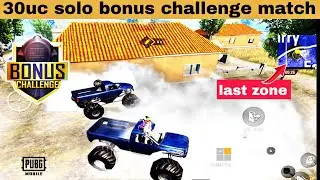 Tips to Get Top 5 in Every SOLO BONUS CHALLENGE MATCH / 30uc Match High Kills Gameplay #MEK