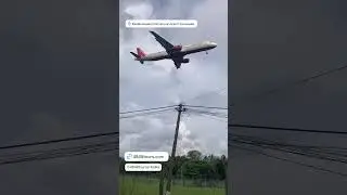 Katunayake Flight Landing 🇱🇰 🛩🛥⛱🌴🐋🐘🐆🏄