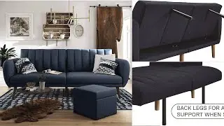 Novogratz Brittany Sofa Futon | Premium Upholstery | In 2021 | Best Product