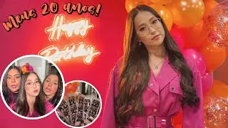 VLOG: MEU ANIVERSÁRIO DE 20 ANOS! 🩷🧡
