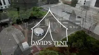 David's Tent at the Oregon Capitol