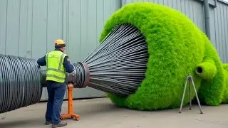 Extremely Satisfying Workers Doing Their Work Perfectly