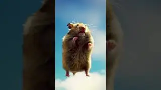 When Your Hamster Becomes a Pilot 😆🐾   #PetHamster