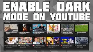 How to Enable DARK MODE on YouTube! New YouTube Feature!