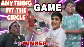 ☺️ANYTHING FIT THE CIRCLE ⭕ GAME | SHARE | SUBSCRIBE | COMMENT #circlegame #homegame #kidsgames 