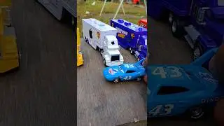 The King Dinoco, McQueen Cars, Toys #toys #mcqueen #mcqueencars #disneycars #cars #truck #pixarcars