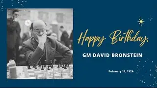 David Bronstein: The Soviet-Ukrainian Chess Maverick&rsquo;s Enduring Legacy🎉♟️#chess #time2chess #legacy