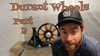 Refinishing the Durant Wood Spoke Wheels (Part 2) - Medders Motors Ep. 3