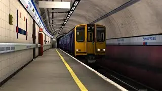 Northern City Line: Moorgate - Alexandra Palace | Virtual Driver's Eye View