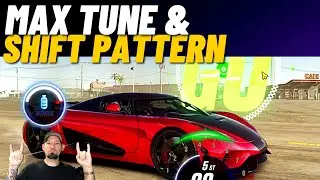 CSR2, Koenigsegg Regera CR2 Edition Ghost Package max tune and shift pattern