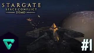 Stargate Space Conflict Demo - Mission #1: The Reckoning - Homeworld Remastered Mod (1080p 60fps)