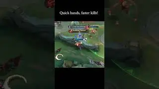 Quick hands, faster kills! #mlbb #gameplay #trending