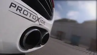 Marmitta sportiva Audi R8 Scarico acciaio Inox ProtoXide