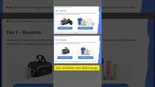 Gen AI study jam 2024 swags || goigle cloud gen ai swags ||  swag unboxing || #swags #goodies #genai