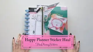 Happy Planner Sticker Haul + New Spring 2020 Releases | Sticker Sundays - TheDisneySisters