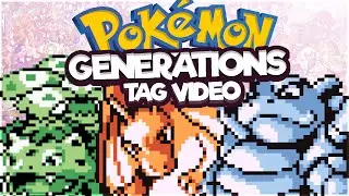 Pokemon Generations Community Tag Challenge! Celebrating 20 Years Of Pokemon - FeintAttacks.