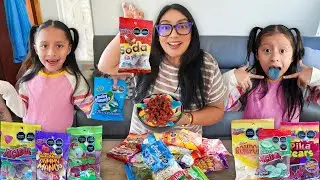 PROBAMOS GOMITAS DE SABORES RAROS | Familia Daailum