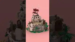 LEGO Spanish Soldiers Fort 🏰 Satisfying Building Animation #shorts #speedbuild #legomoc #lego_moc
