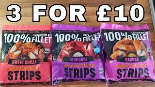 You Need These in the Freezer | Iceland 3 for £10 Chicken Strips