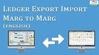 Ledger Export & Import Marg to Marg  [English]