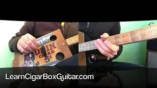 LearnCigarBoxGuitar.com archive. 3 string course #32
